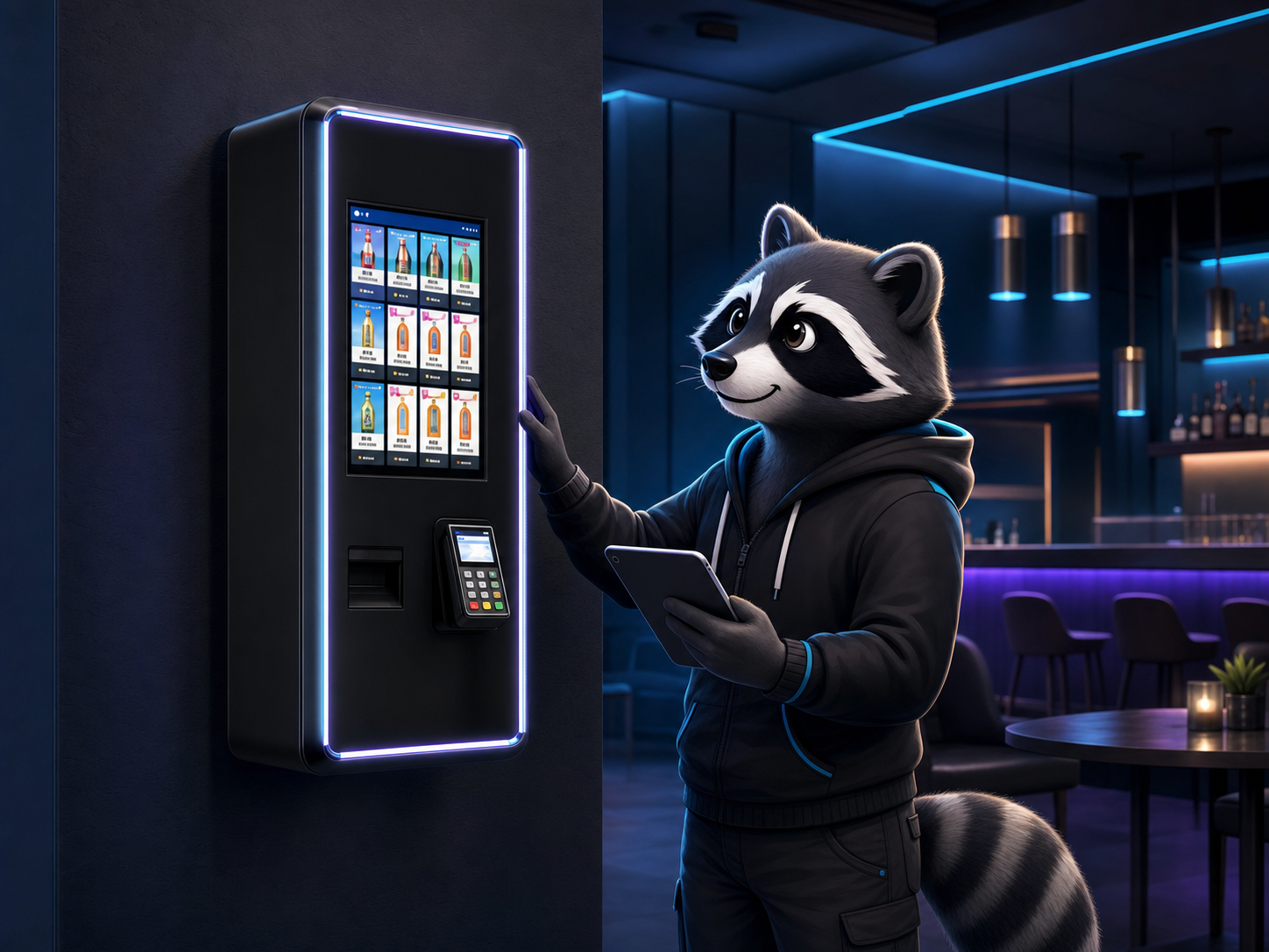 Trash Panda Vending professional machine installation and service